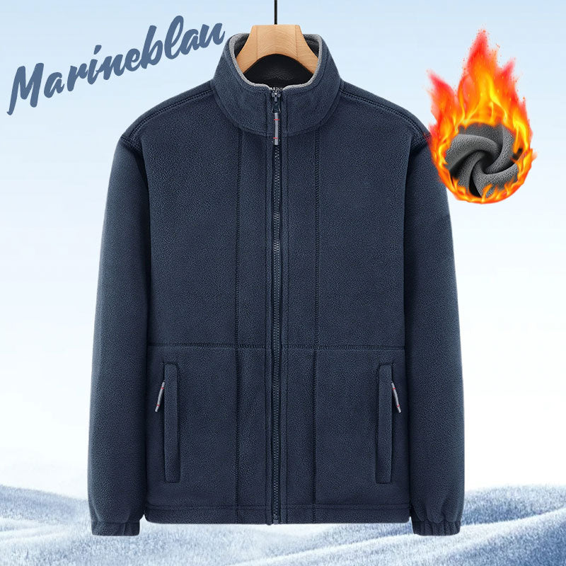 💜 LETZTER TAG DER AKTION – 50 % RABATT 💜- Herrenjacke mit doppelseitigem Fleece