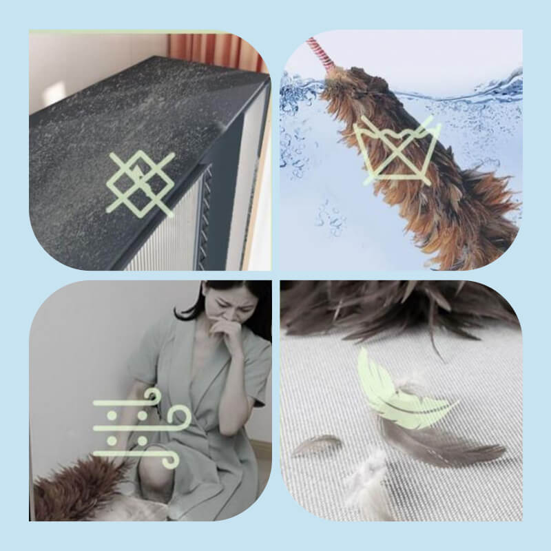 💖Limited Sale 50% OFF💖Retractable Rod Fiber Dust Cleaning Artifact