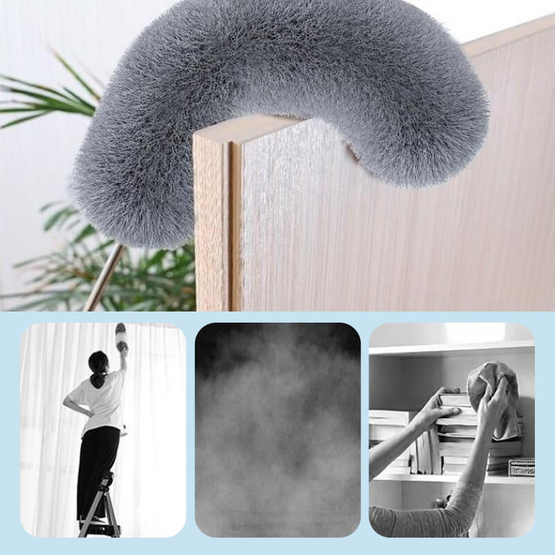 💖Limited Sale 50% OFF💖Retractable Rod Fiber Dust Cleaning Artifact