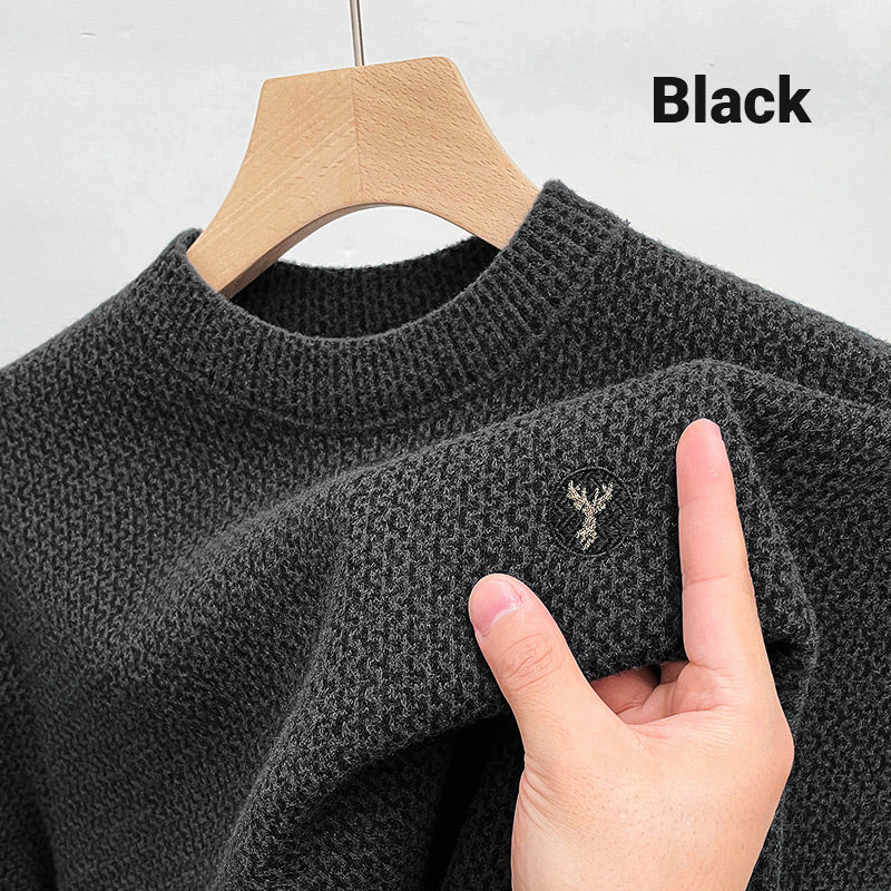 💖Limited Sale 50% OFF💖Men's Warm Cozy Lined Crewneck Top
