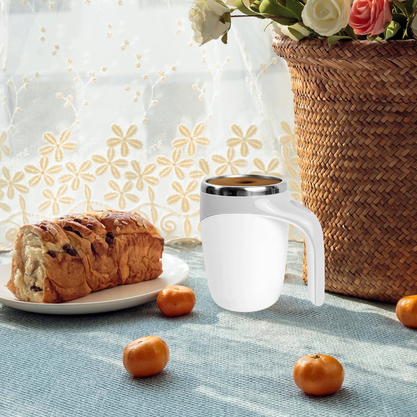 🥰2025 New Hot Sales - 50% OFF✨Rechargeable Automatic Magnetic Stirring Coffee Mug