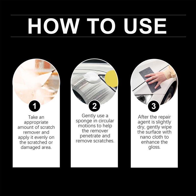 🔥HOT SALE 50%OFF🔥Car Scratch Remover Wax with Nano Cloth