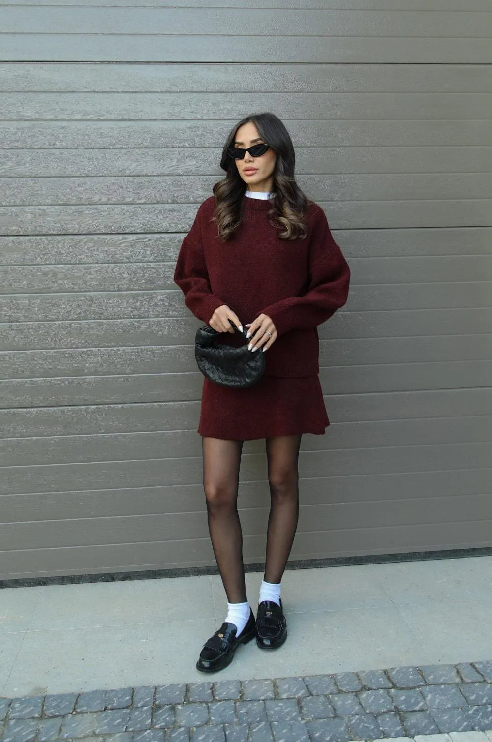 💖Limited Sale 50% OFF💖Knitted woolen dress set