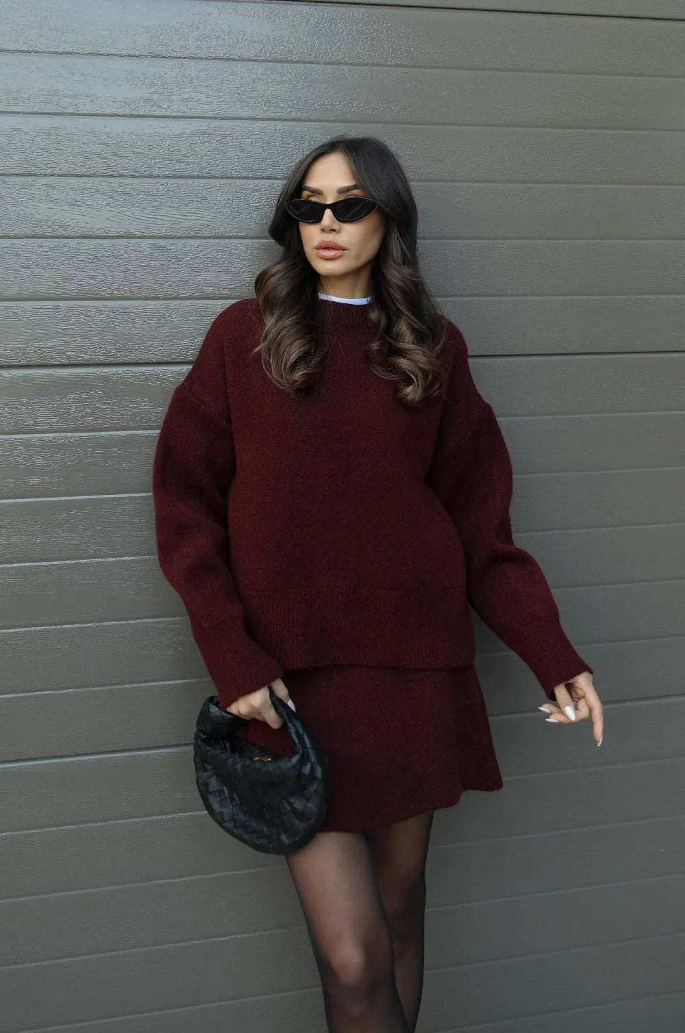 💖Limited Sale 50% OFF💖Knitted woolen dress set