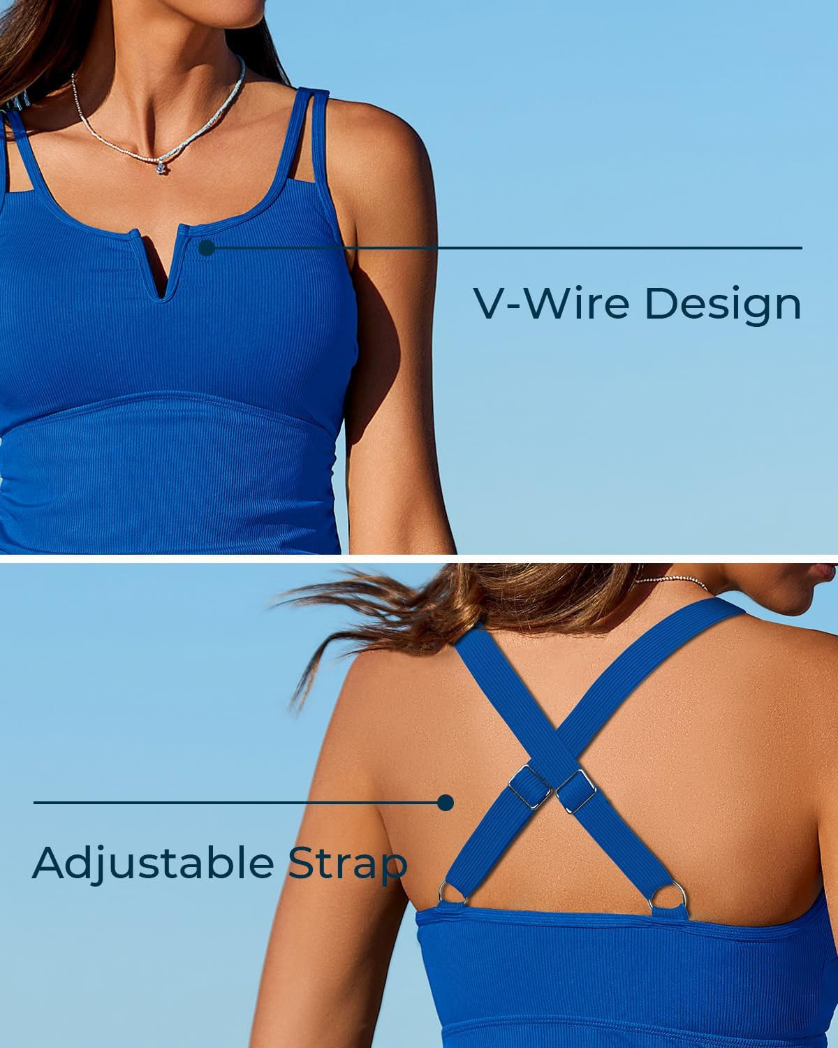 🩱🩱2025 SUMMER 50% OFF🎁 Tummy Control Two-Piece Tankini Set
