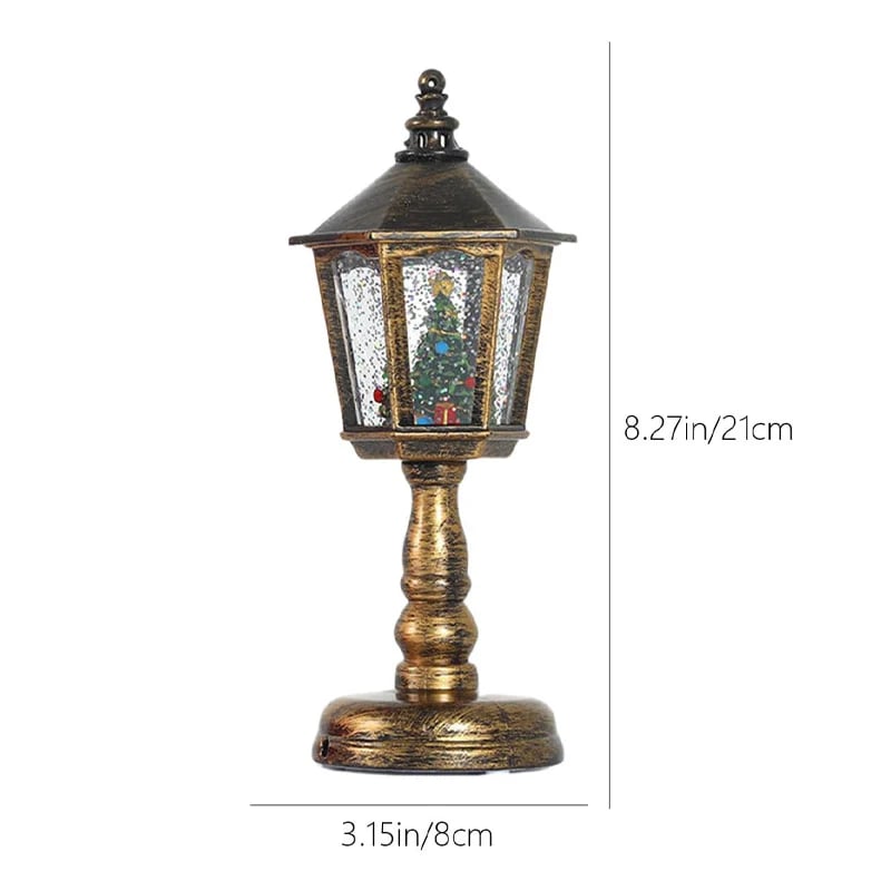 💖Limited Sale 50% OFF💖Christmas Snow Night Light with Music Luminous Decoration Lamp✨