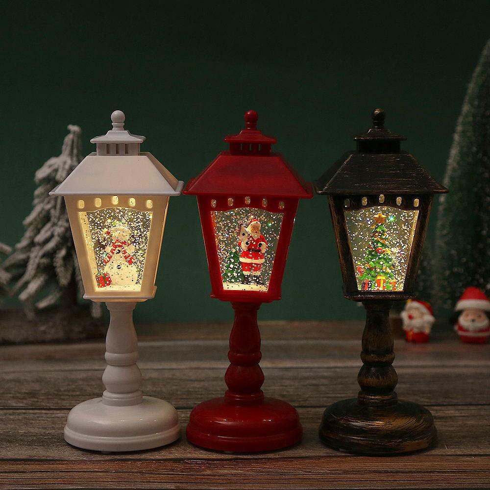 💖Limited Sale 50% OFF💖Christmas Snow Night Light with Music Luminous Decoration Lamp✨