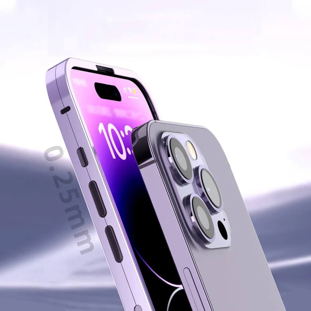 💖Limited Sale 50% OFF💖For iPhone 12/13/14 Titanium Alloy Double-sided Glass All-inclusive Phone Case
