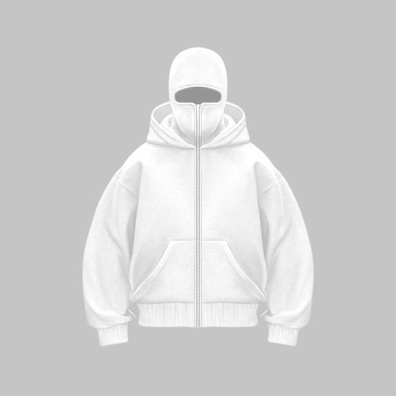 🎁 Heiße Aktion: 50 % Rabatt 🔥 Ninja Zip-Up Hoodie für Herren & Damen – Rundumschutz