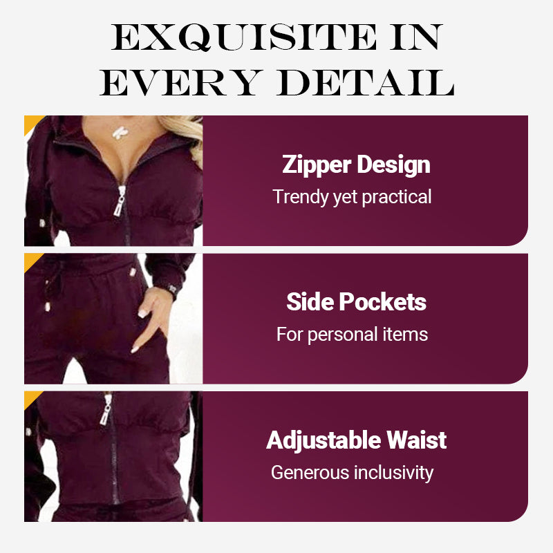 💖Limited Sale 50% OFF💖Women's 2-piece Sportswear Suit