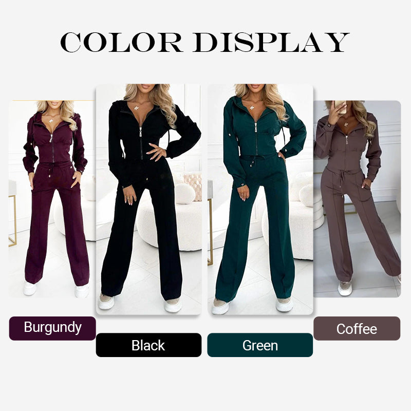 💖Limited Sale 50% OFF💖Women's 2-piece Sportswear Suit
