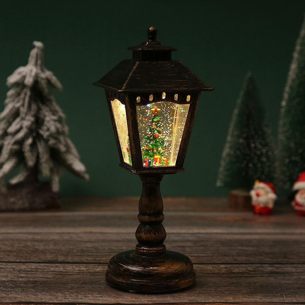 💖Limited Sale 50% OFF💖Christmas Snow Night Light with Music Luminous Decoration Lamp✨