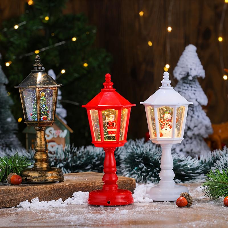 💖Limited Sale 50% OFF💖Christmas Snow Night Light with Music Luminous Decoration Lamp✨