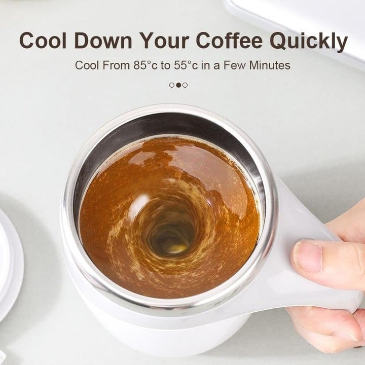 🥰2025 New Hot Sales - 50% OFF✨Rechargeable Automatic Magnetic Stirring Coffee Mug