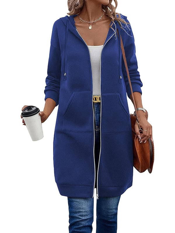 🥳Last Day Sale 49% Off🔥Women Casual Zip up Fleece Hoodies