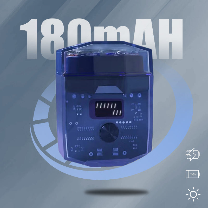 🔥Last Day 50% OFF🔥Transparent Mini Electric Shaver with Low Noise