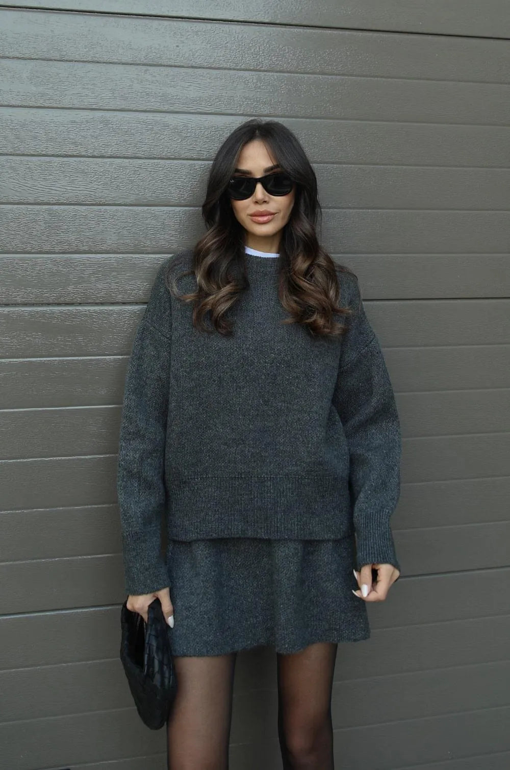 💖Limited Sale 50% OFF💖Knitted woolen dress set