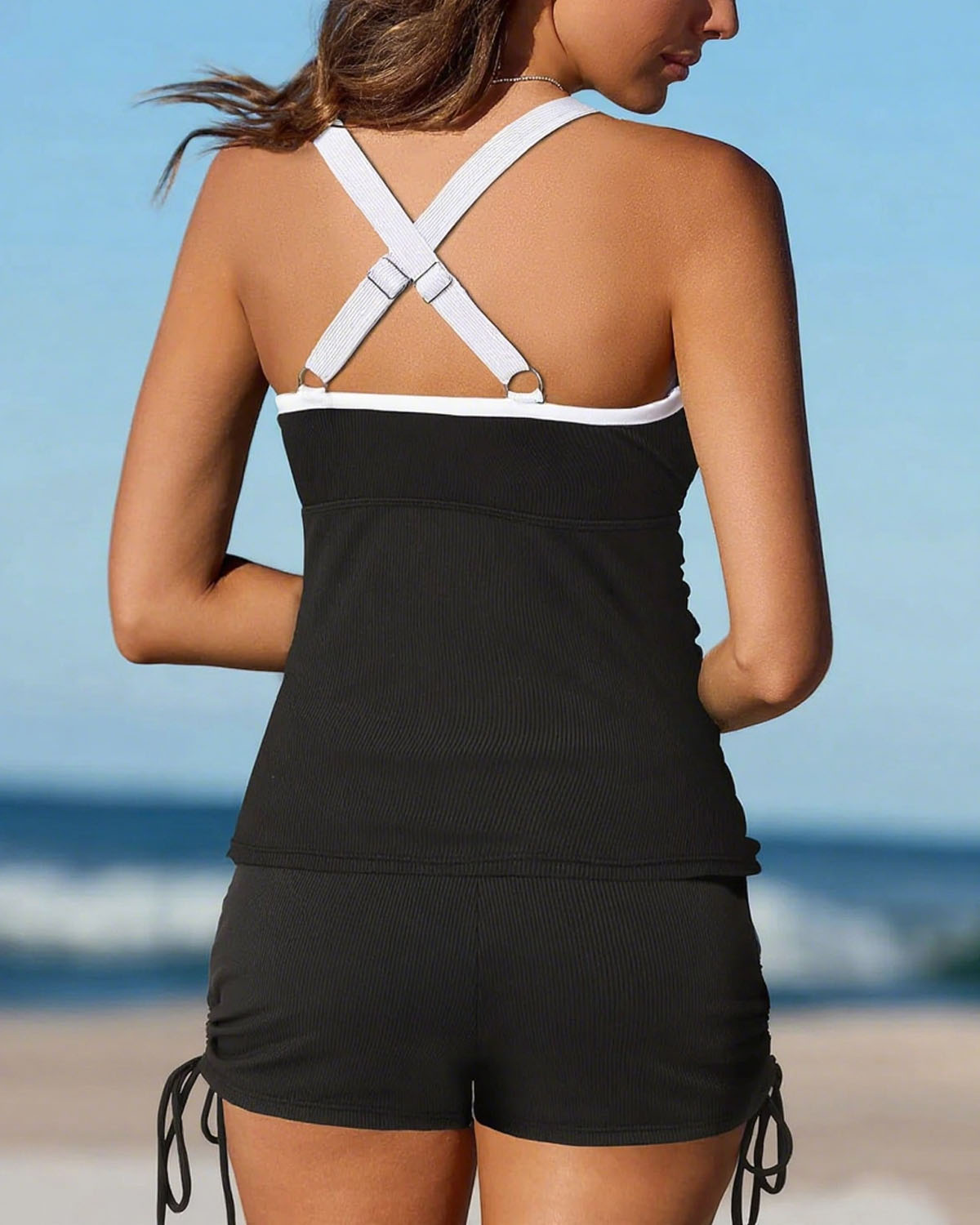 🩱🩱2025 SUMMER 50% OFF🎁 Tummy Control Two-Piece Tankini Set