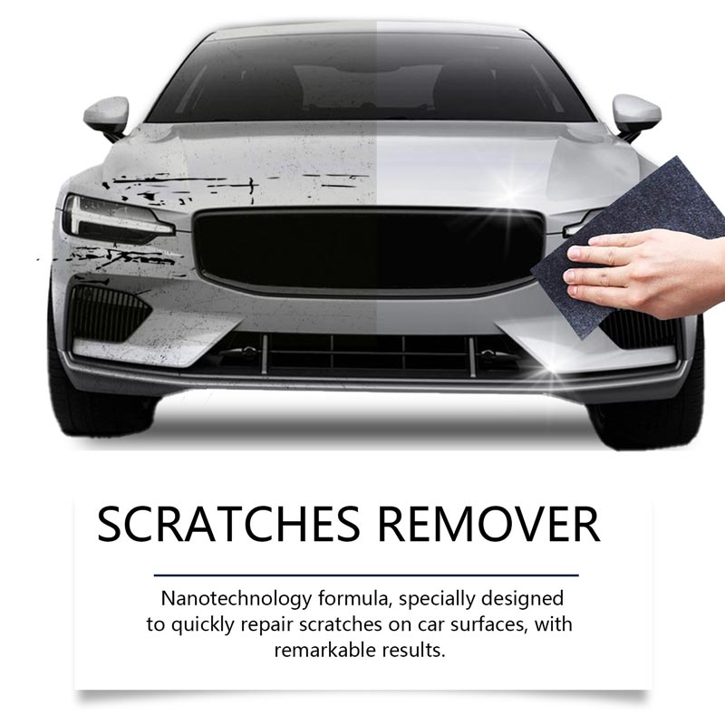 🔥HOT SALE 50%OFF🔥Car Scratch Remover Wax with Nano Cloth