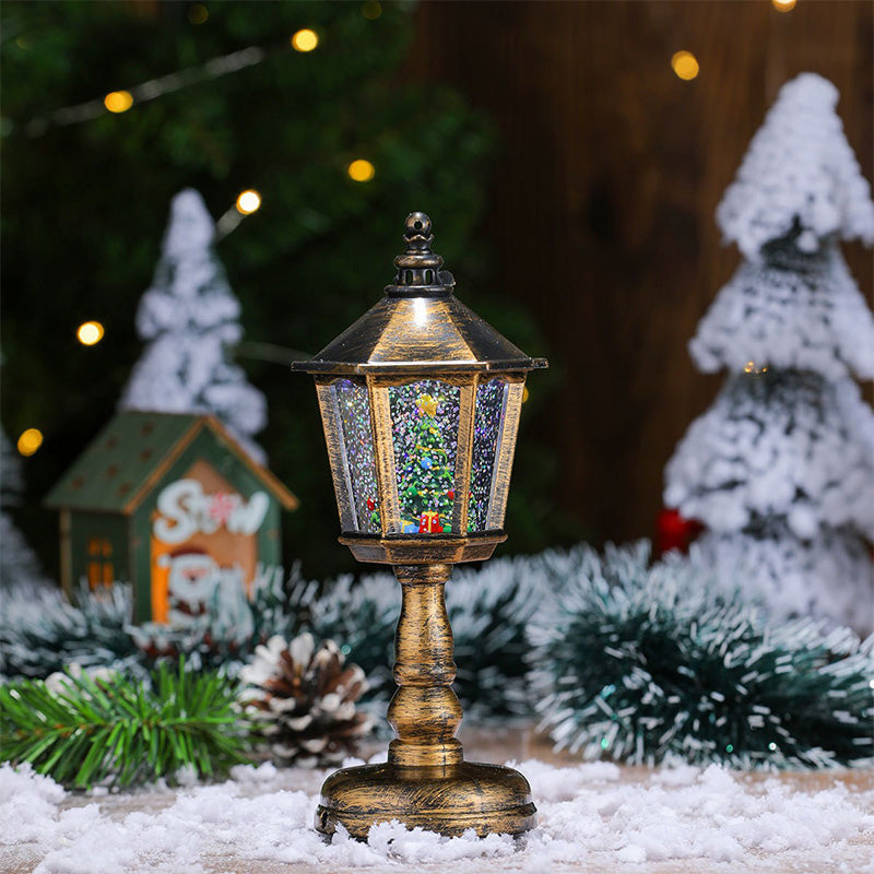 💖Limited Sale 50% OFF💖Christmas Snow Night Light with Music Luminous Decoration Lamp✨