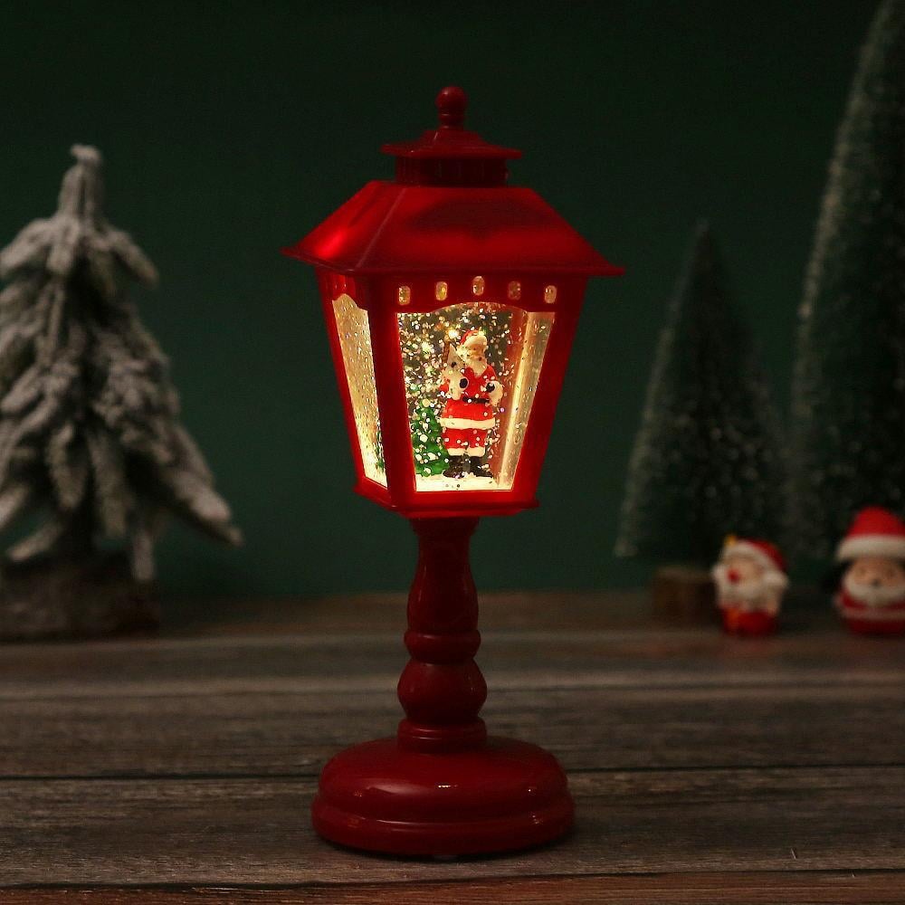 💖Limited Sale 50% OFF💖Christmas Snow Night Light with Music Luminous Decoration Lamp✨