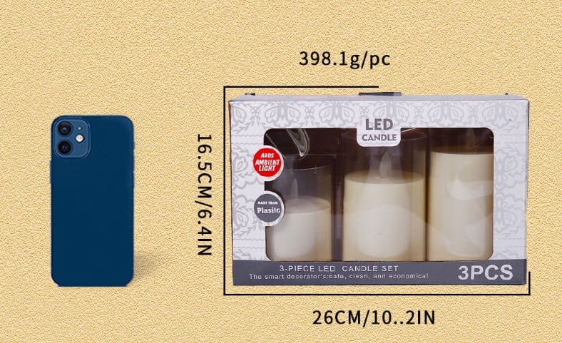 💖Limited Sale 50% OFF💖Flameless candles (3 candles)