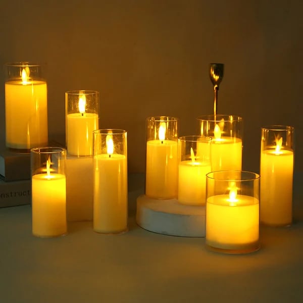 💖Limited Sale 50% OFF💖Flameless candles (3 candles)