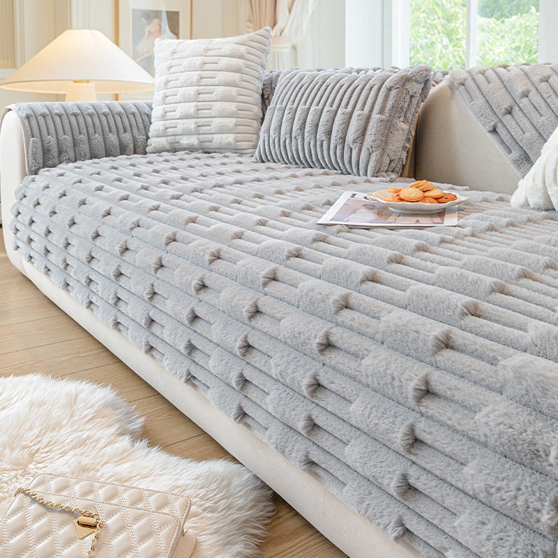 💖Limited Sale 50% OFF💖Super Soft Puffy Plush Non-Slip Sofa Cushion Covers
