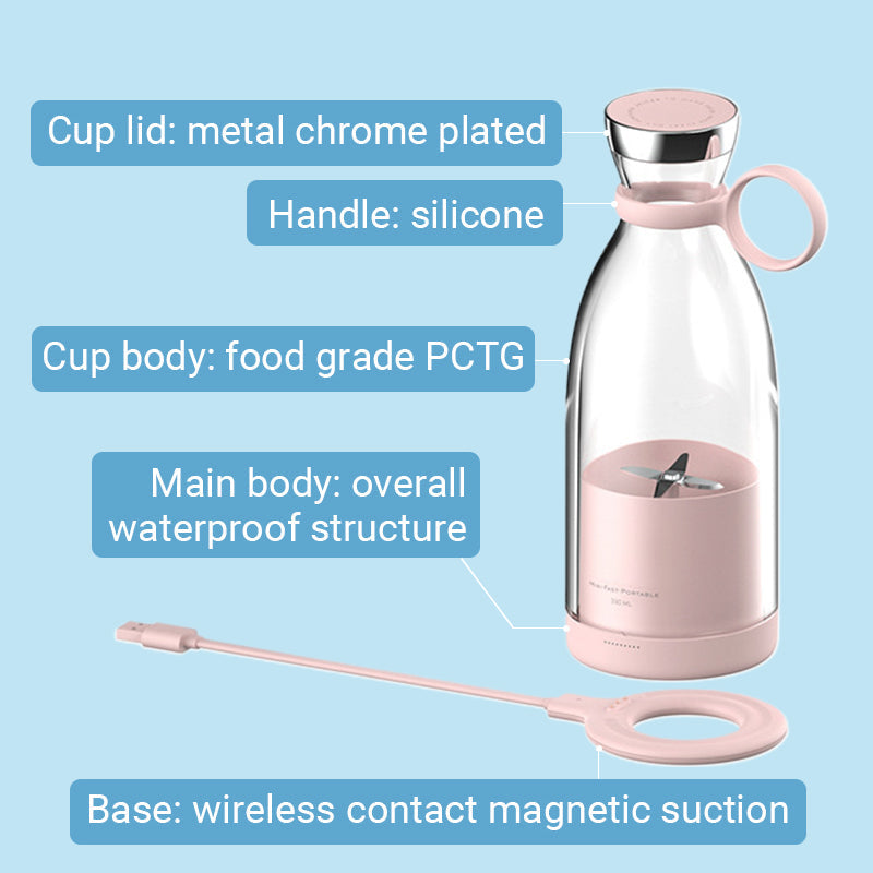 🔥Hot Sale 50% Off🔥Chargeable Juice Mug Portable Personal Blender