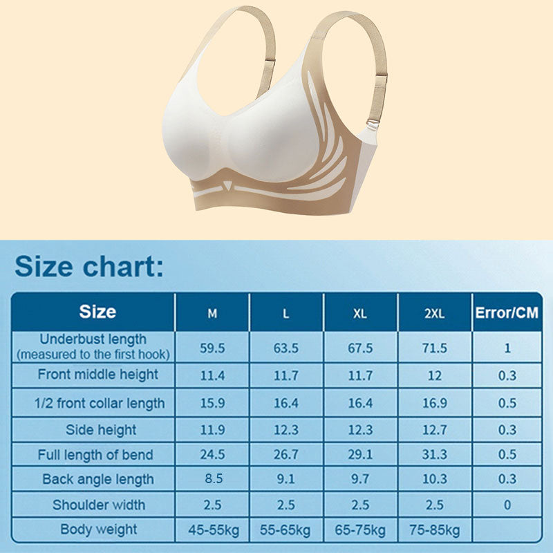 🔥✨Limited Time Offer 50% Off✨Lifting Anti-Sagging Wireless Push-up Bra