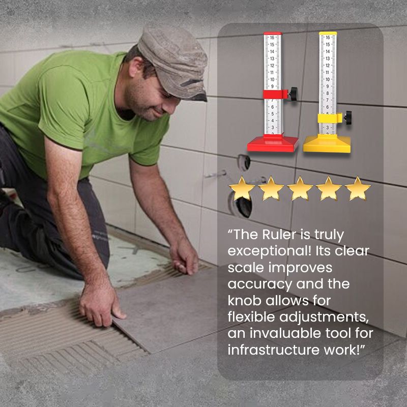 ✨LAST DAY SALE 50% OFF✨Lay Floor Tile Equal Height Ruler