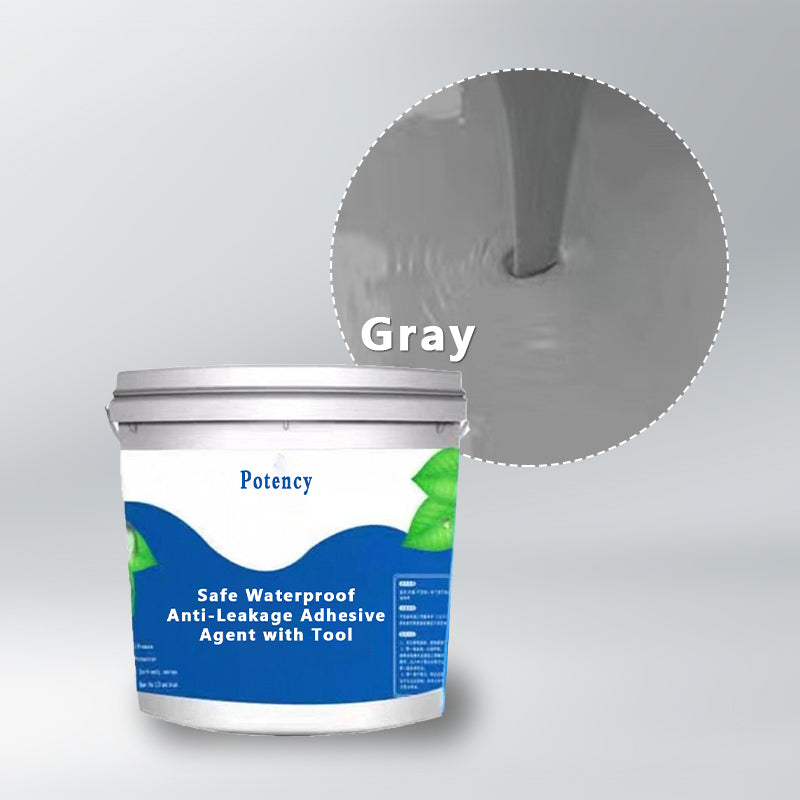 Safe waterproof and leak-proof adhesive (with free gloves and brush)