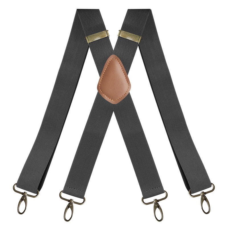 💖Limited Sale 50% OFF💖Leather Suspenders for handsome & Love
