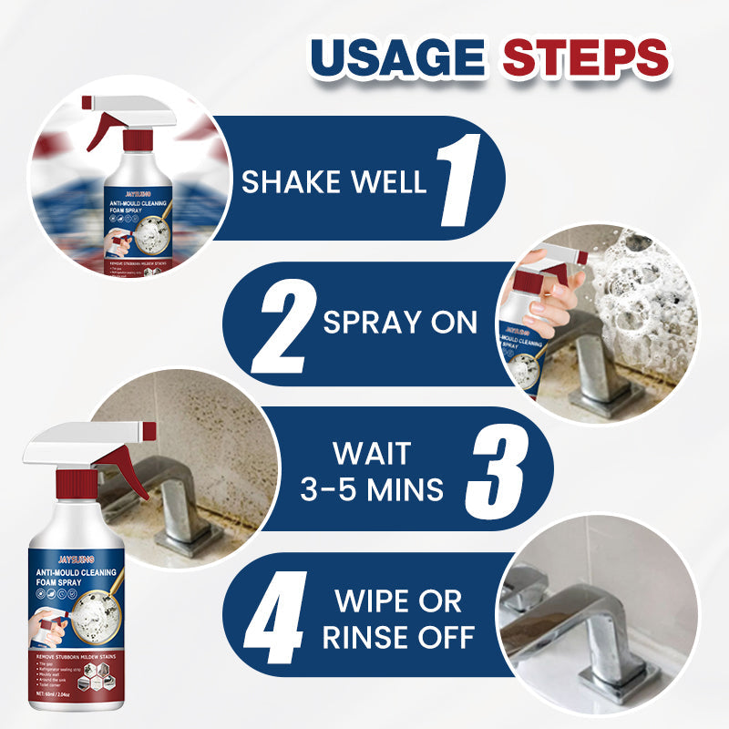 🔥Buy 2 Get 1 Free🔥Foam cleaning mold remover spray