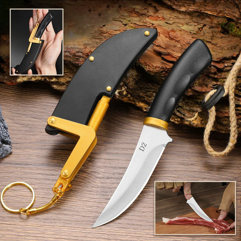 🔥Today 50%~60% off🔥Multipurpose Outdoor Portable Fruit Knife with Sheath