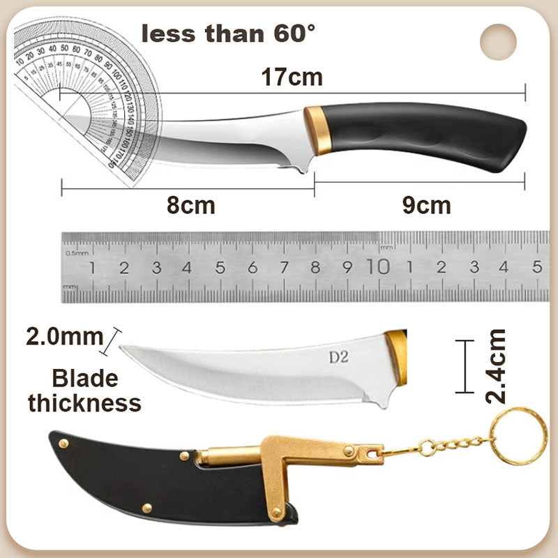 🔥Today 50%~60% off🔥Multipurpose Outdoor Portable Fruit Knife with Sheath