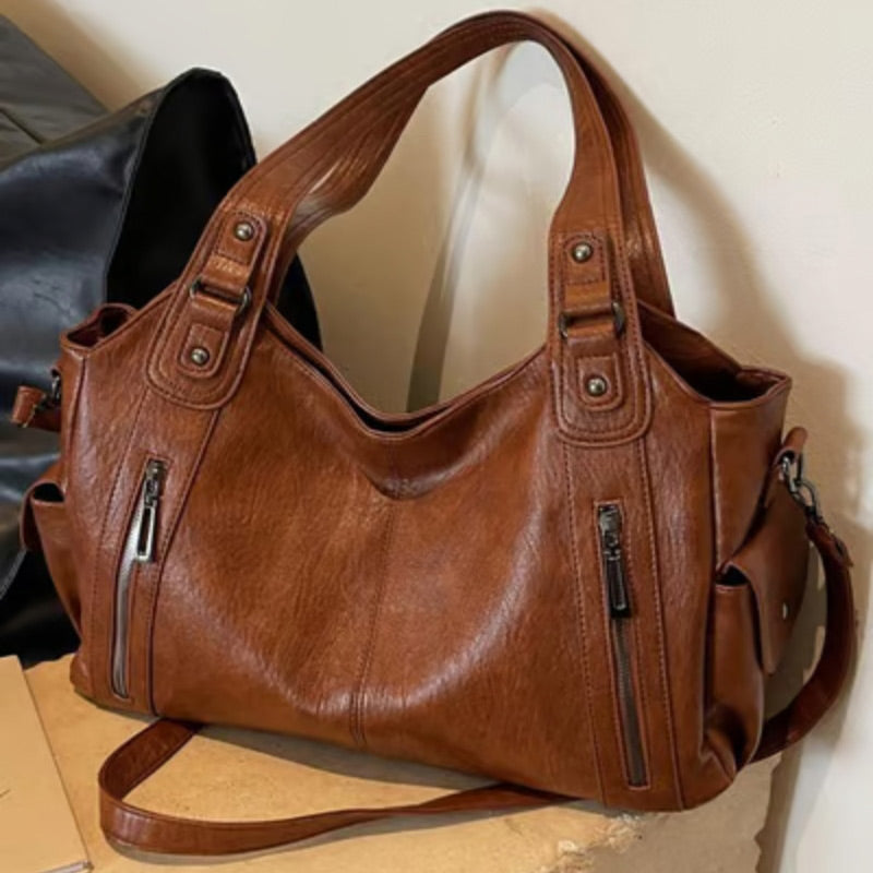 💖Limited Sale 50% OFF💖Punk Style Studded Embellished Tote Bag