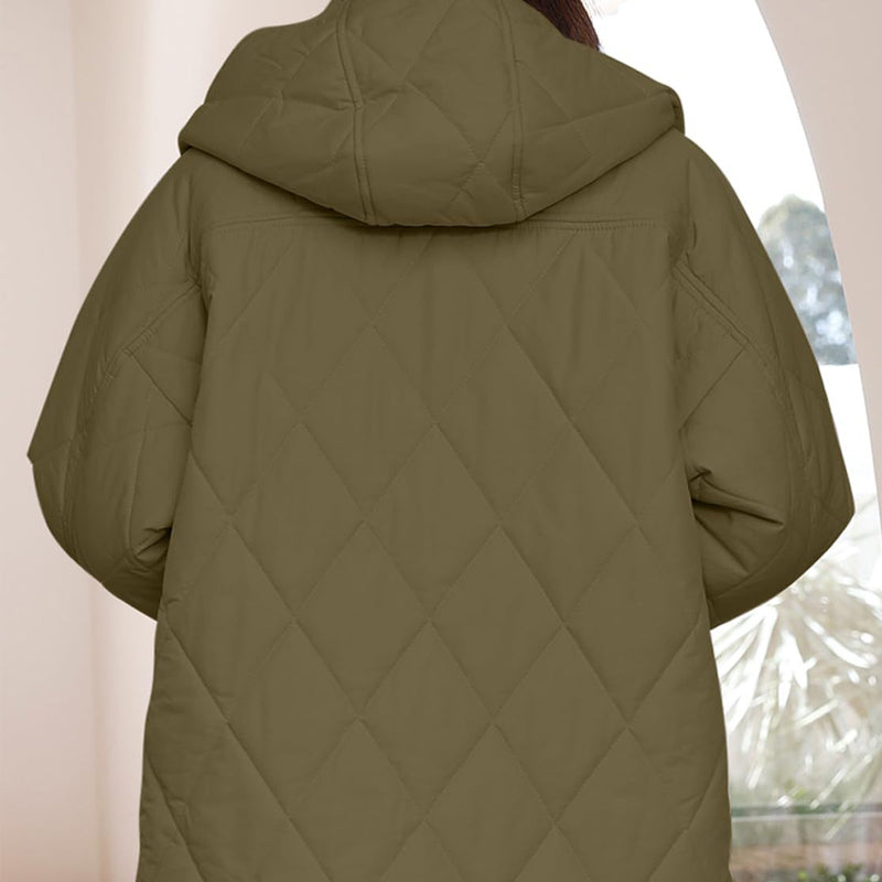 💖Limited Sale 50% OFF💖Women's Winter Trendy Lightweight Hooded Quilted Jacket