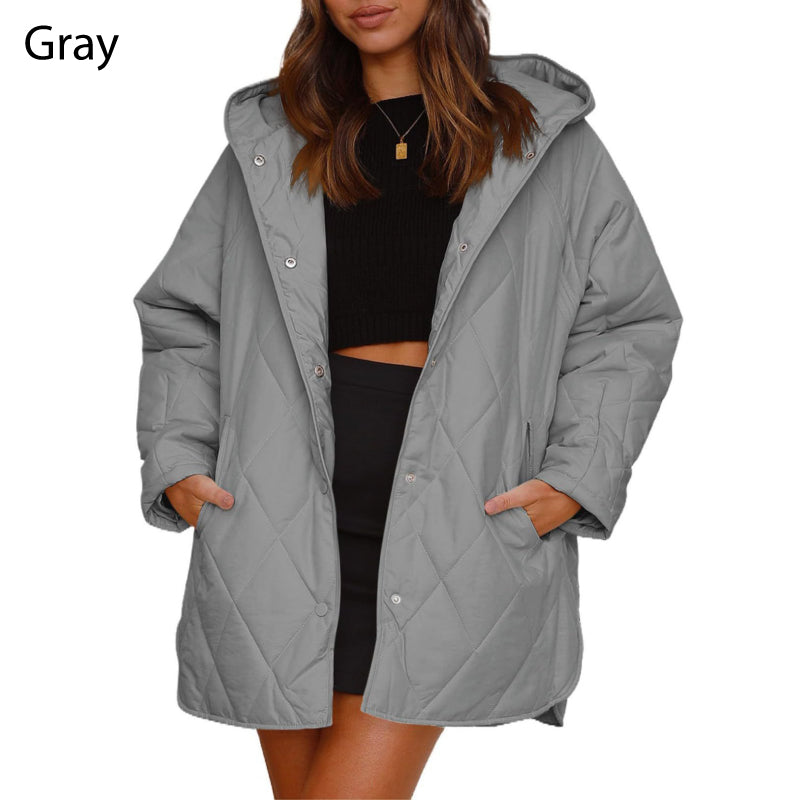 💖Limited Sale 50% OFF💖Women's Winter Trendy Lightweight Hooded Quilted Jacket