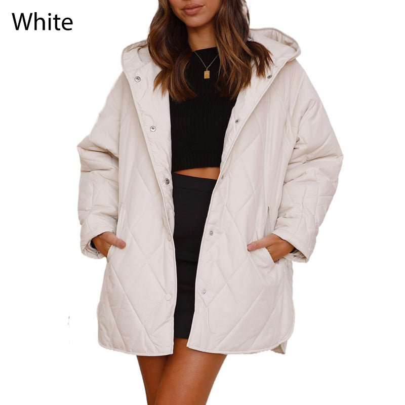 💖Limited Sale 50% OFF💖Women's Winter Trendy Lightweight Hooded Quilted Jacket