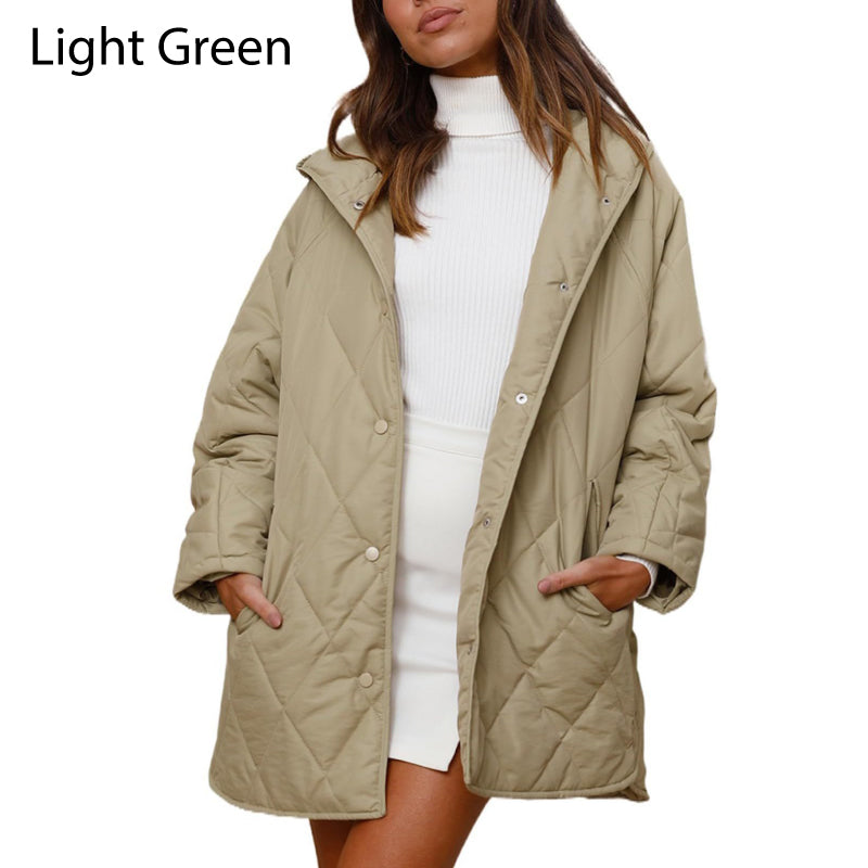 💖Limited Sale 50% OFF💖Women's Winter Trendy Lightweight Hooded Quilted Jacket