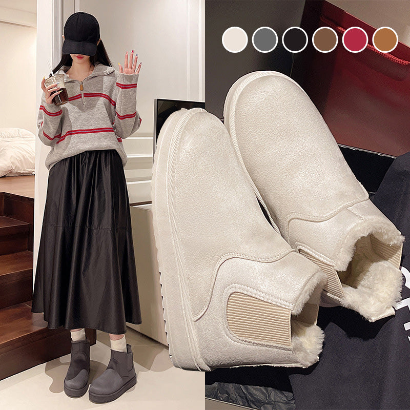 💖Limited Sale 50% OFF💖Women's Thick Sole Warm Snow Ankle Boots