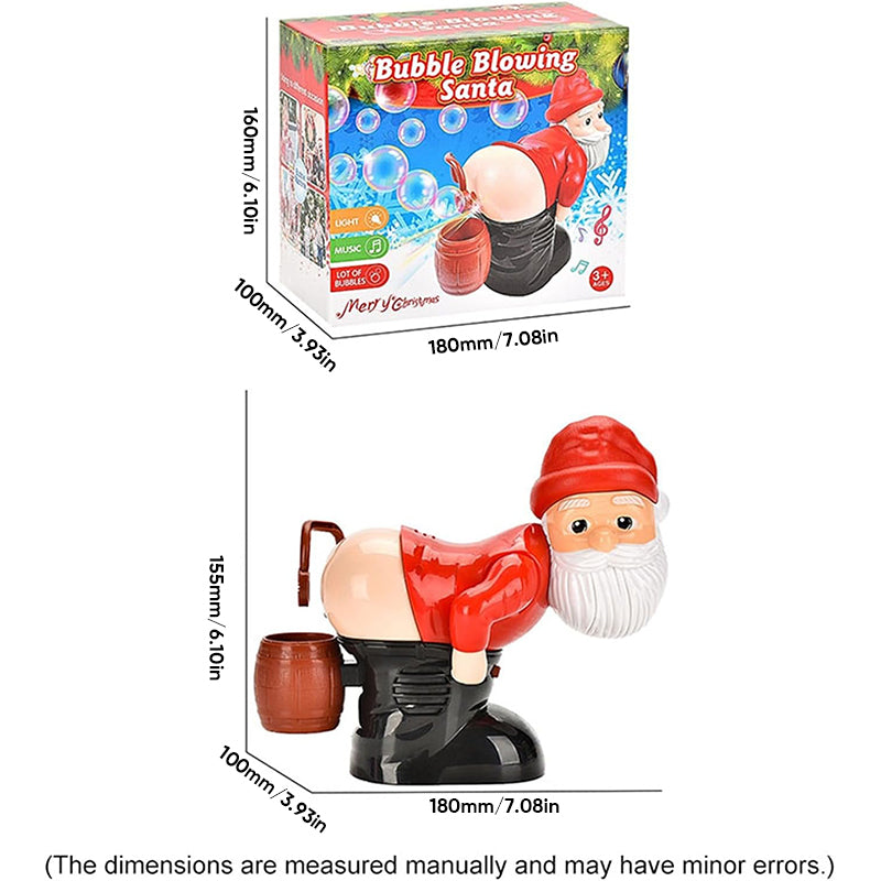 💖Limited Sale 50% OFF💖Funny Santa Bubble Blowing Machine
