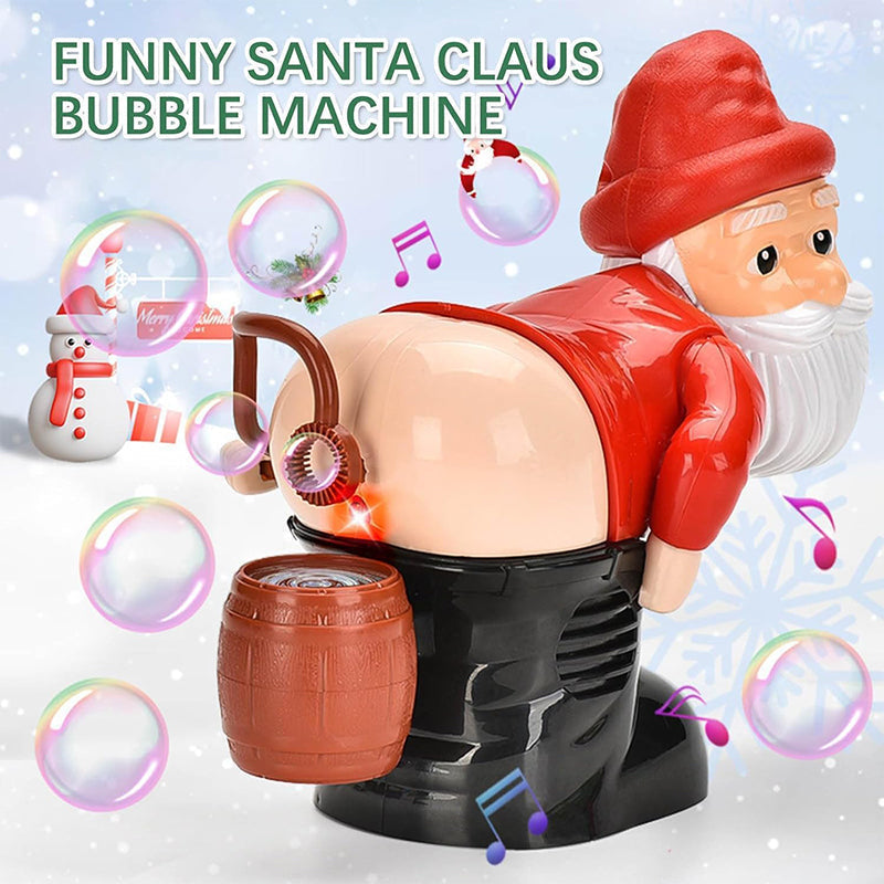 💖Limited Sale 50% OFF💖Funny Santa Bubble Blowing Machine
