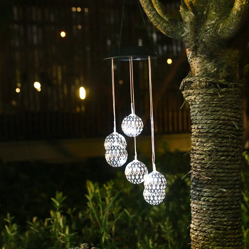 🏠Solar Wind Chime Outdoor Light🍃
