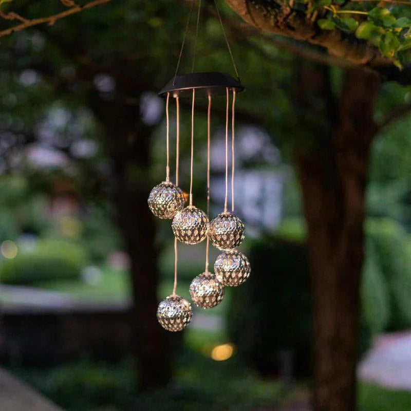 🏠Solar Wind Chime Outdoor Light🍃