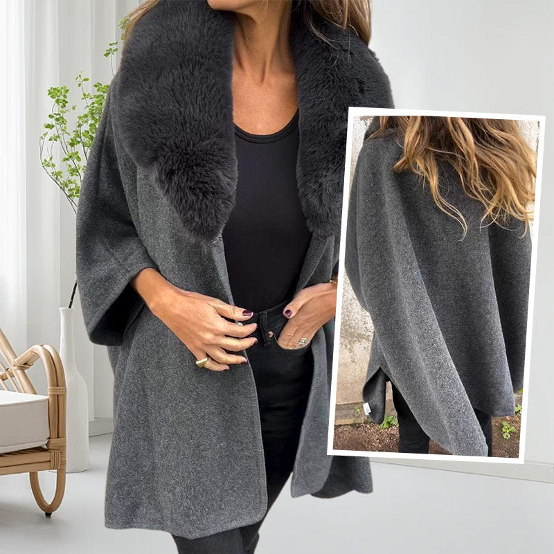 💖Limited Sale 50% OFF💖 Women's Faux Fur Collar Puffer Coat