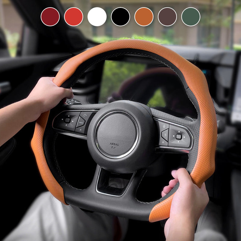 💖Limited Sale 50% OFF and ✈️Free shipping💖Breathable Non-Slip Ultra-Thin Steering Wheel Cover