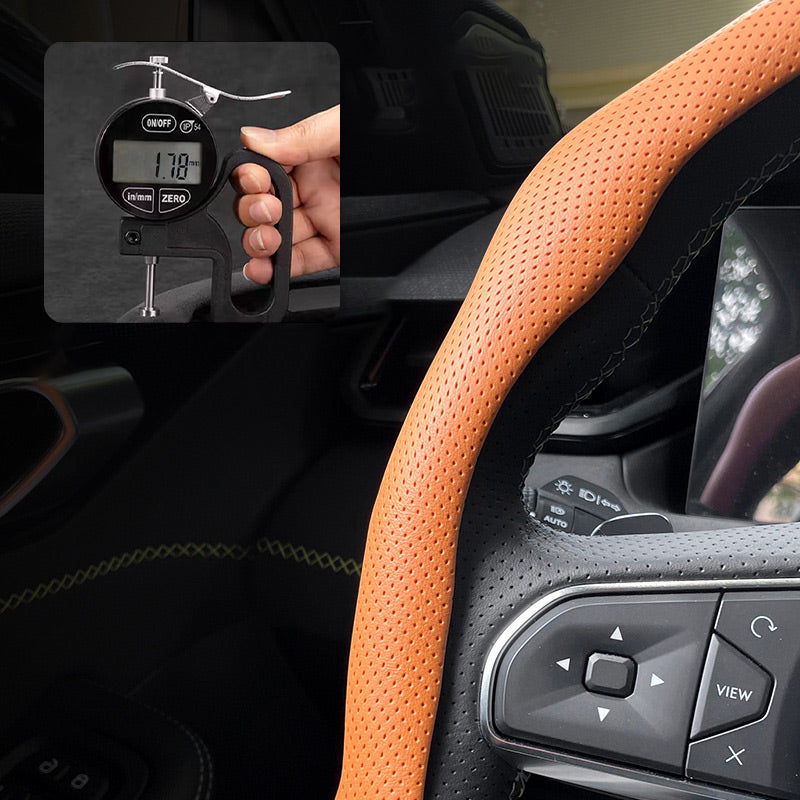 💖Limited Sale 50% OFF and ✈️Free shipping💖Breathable Non-Slip Ultra-Thin Steering Wheel Cover