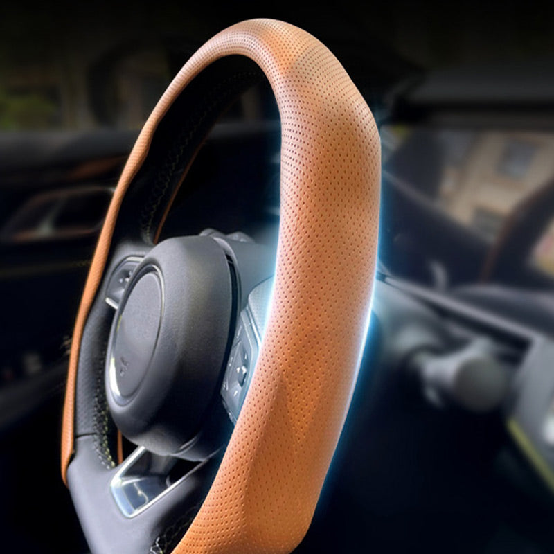 💖Limited Sale 50% OFF and ✈️Free shipping💖Breathable Non-Slip Ultra-Thin Steering Wheel Cover